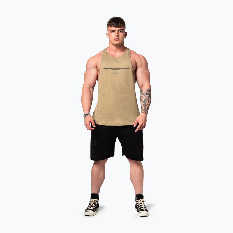NEBBIA Gym NO BS men's training shorts black 2