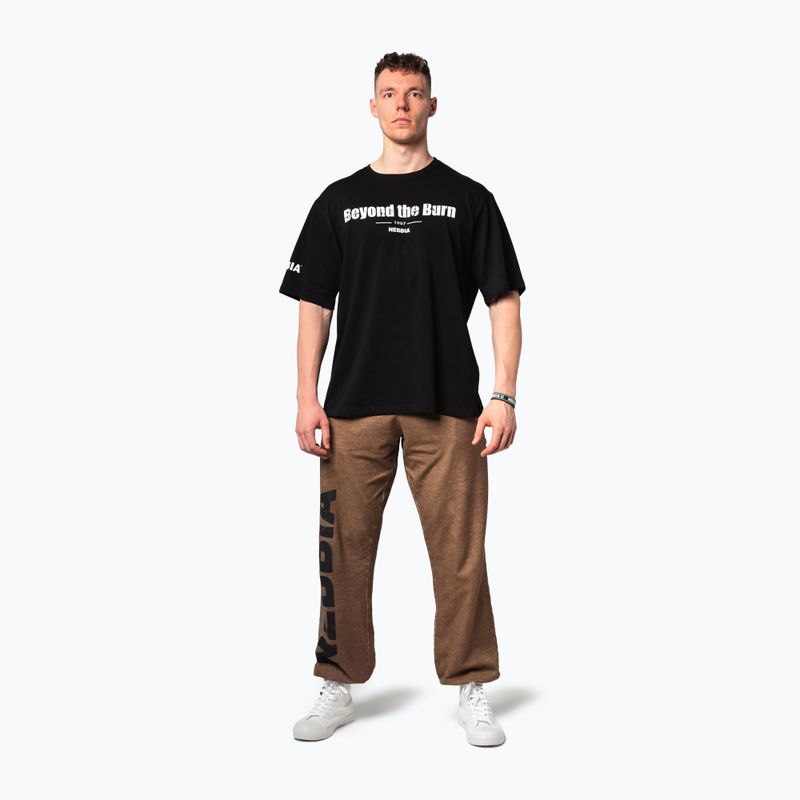 Men's training shirt NEBBIA Heavyweight Grind black 2