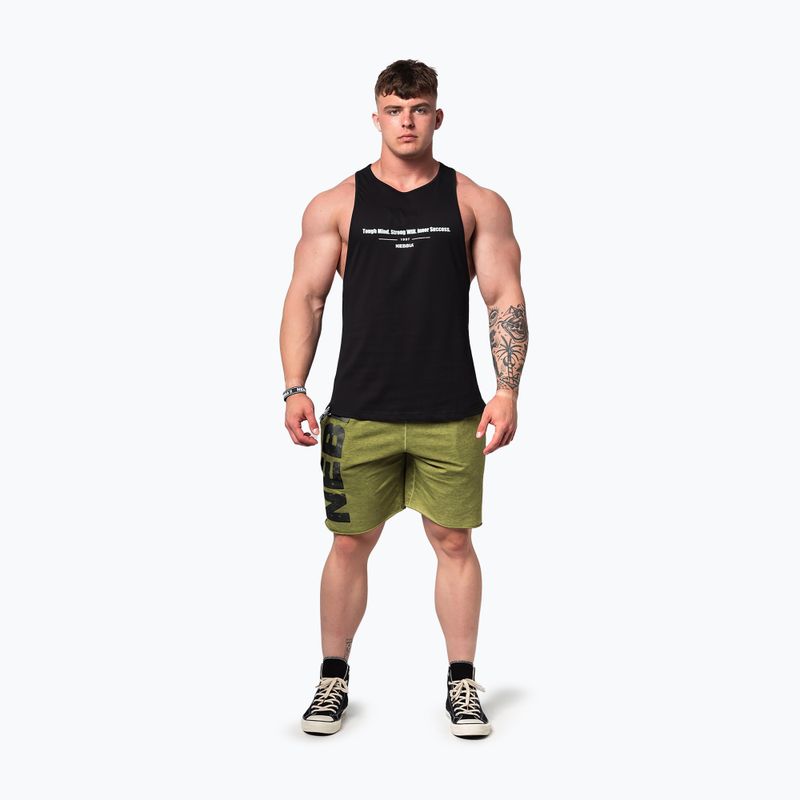 Men's training tank top NEBBIA Flexin black 2