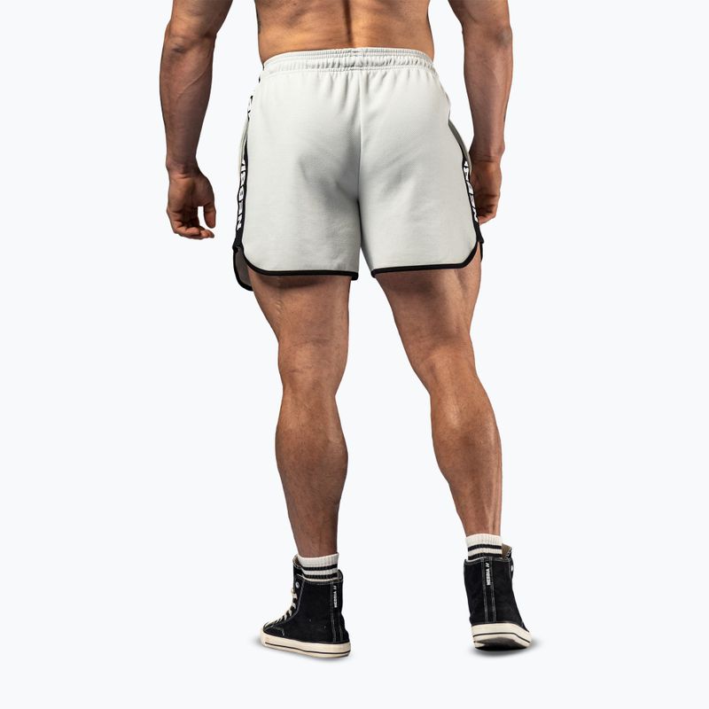 Men's training shorts NEBBIA Hero light grey 3
