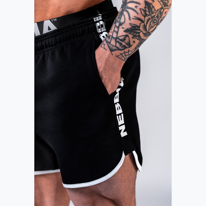 Men's training shorts NEBBIA Hero black 4