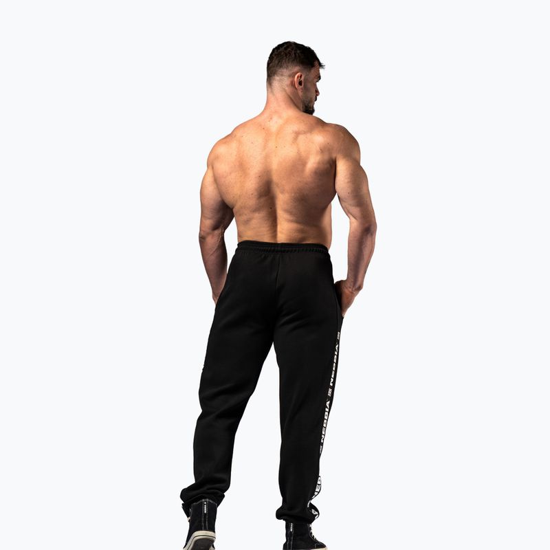 Men's training trousers NEBBIA Hero black 4