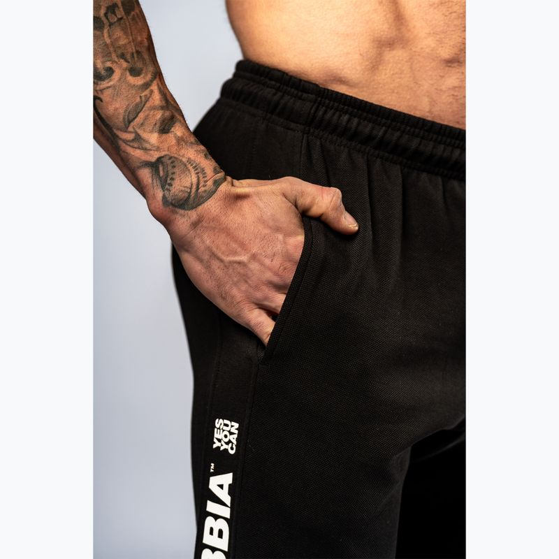 Men's training trousers NEBBIA Hero black 5