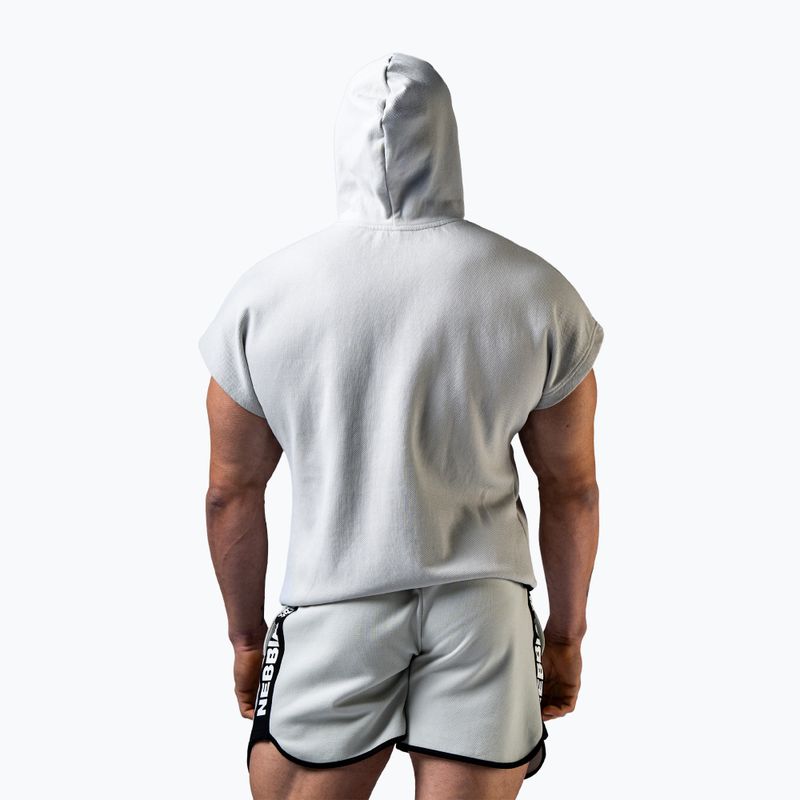 Men's training sweatshirt NEBBIA Hero light grey 2