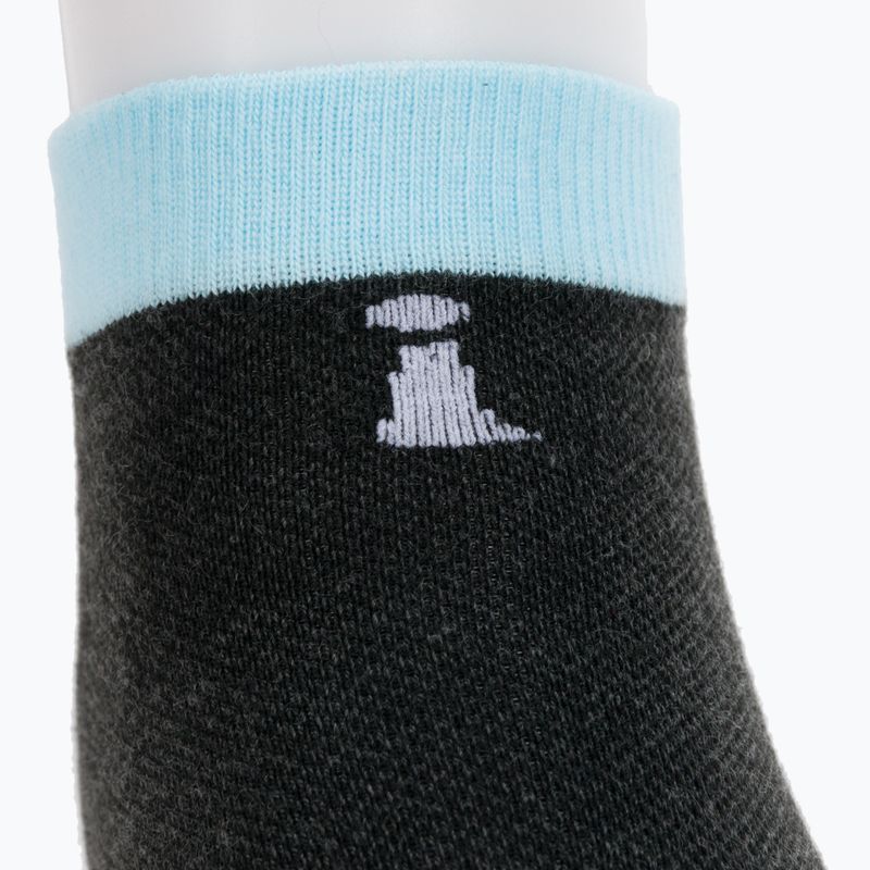 Incrediwear Run socks black NS204 3