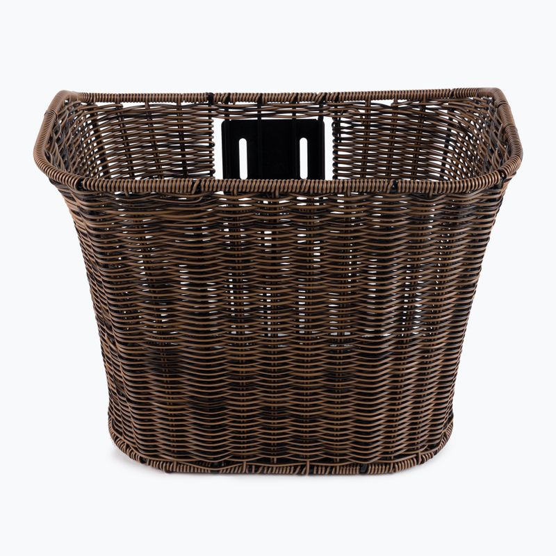 Kellys front bike basket brown Rattan 2