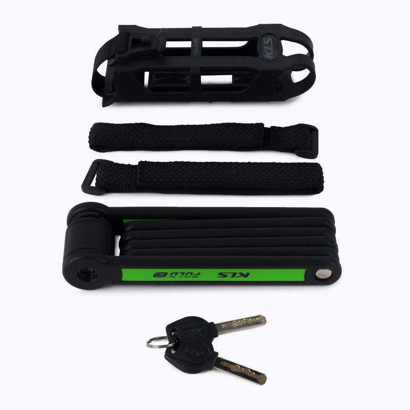 Kellys bike lock green FOLD 30 4