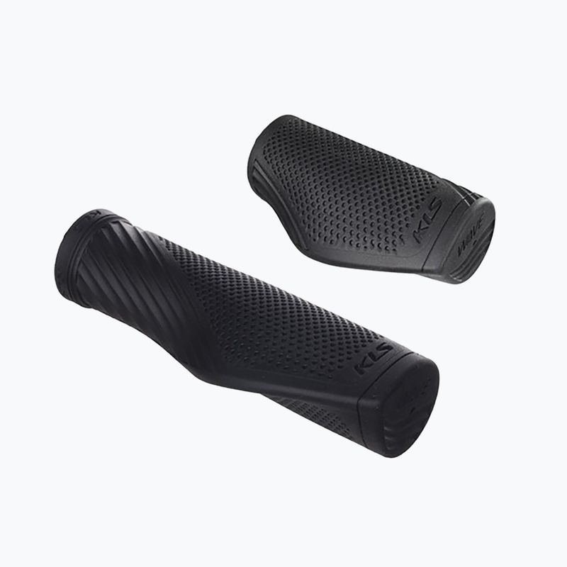 Kellys handlebar grips black WAVE short 017 3