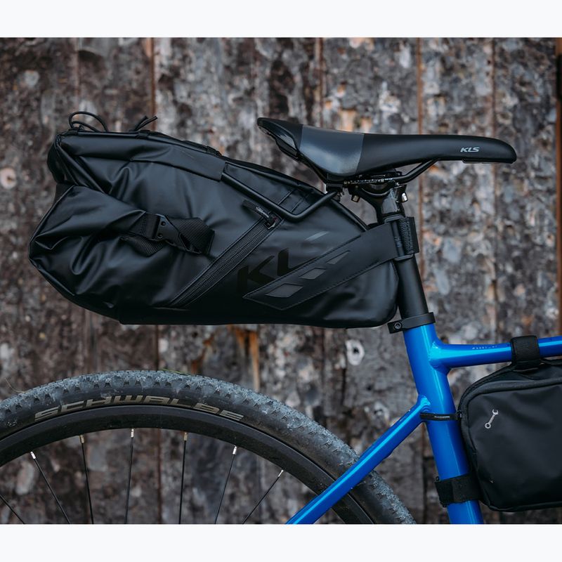 Kellys Tanaya 7 l black under-saddle bicycle bag 3