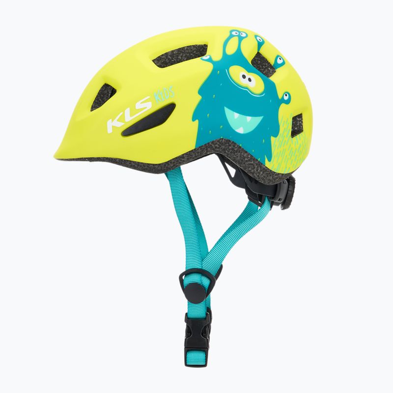 Kellys Acey 022 wasper lime children's bike helmet 3