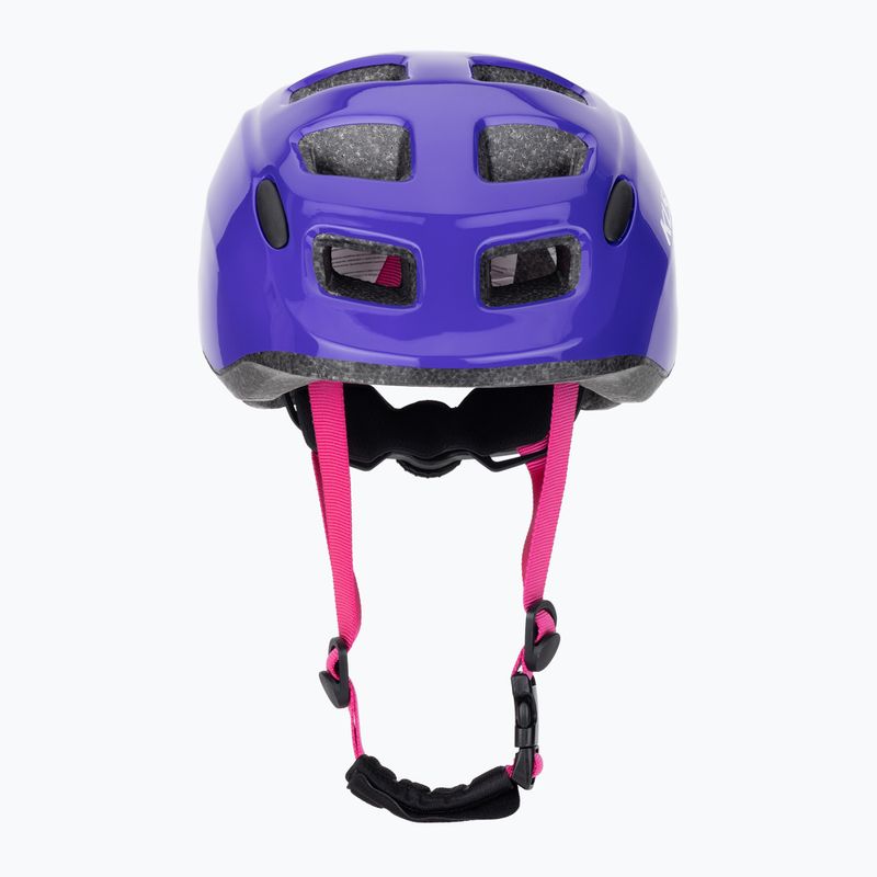 Kellys Zigzag 022 purple children's bike helmet 2