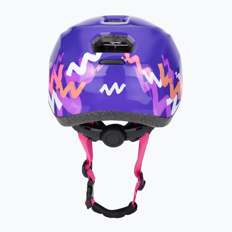 Kellys Zigzag 022 purple children's bike helmet 4