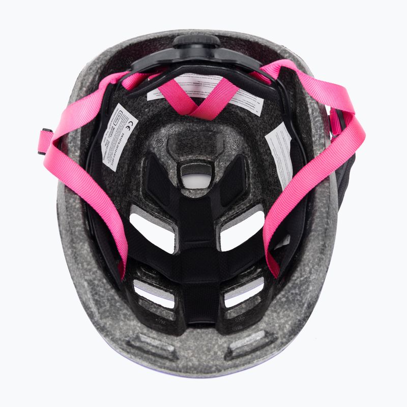 Kellys Zigzag 022 purple children's bike helmet 5