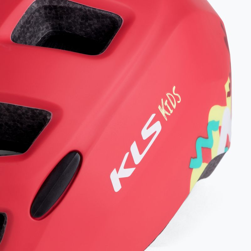 Kellys children's bike helmet red ZIGZAG 022 8