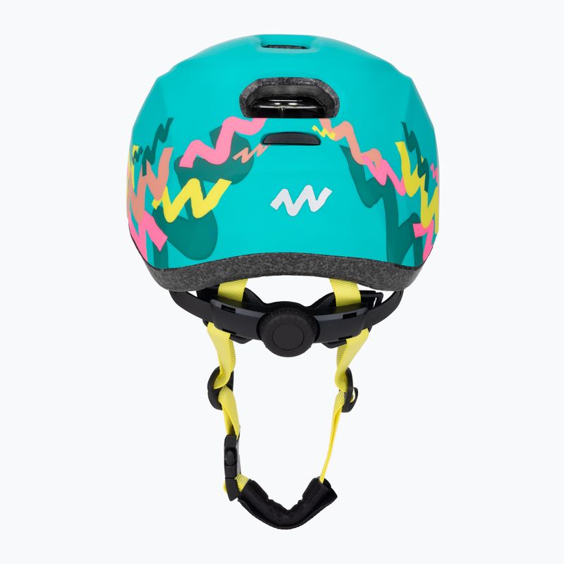 Kellys Zigzag 022 turquoise children's bike helmet 4