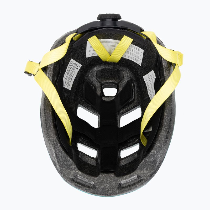 Kellys Zigzag 022 turquoise children's bike helmet 5