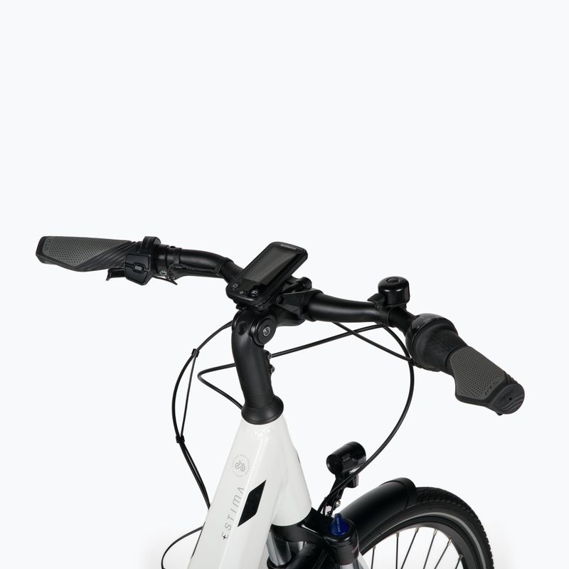 Kellys Estima 40 504Wh white electric bike ESTIMA 40 5