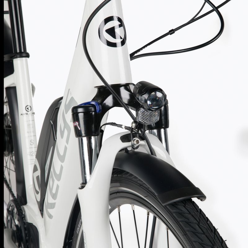 Kellys Estima 40 504Wh white electric bike ESTIMA 40 7