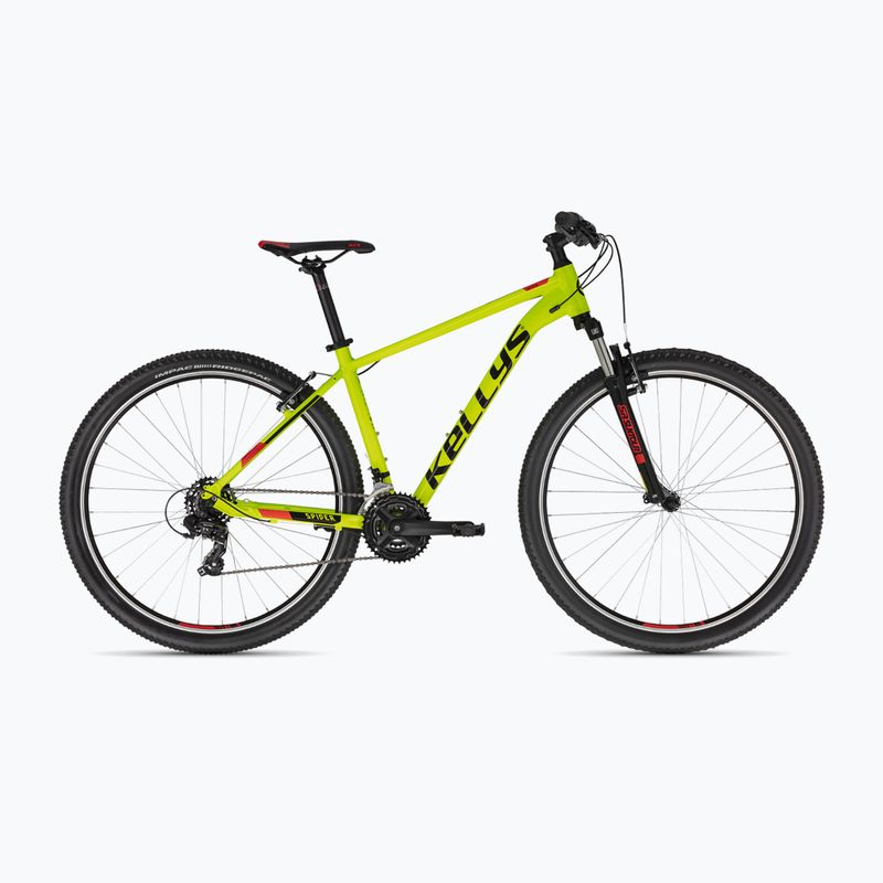 Kellys Spider 10 27.5" mountain bike neon yellow 72196