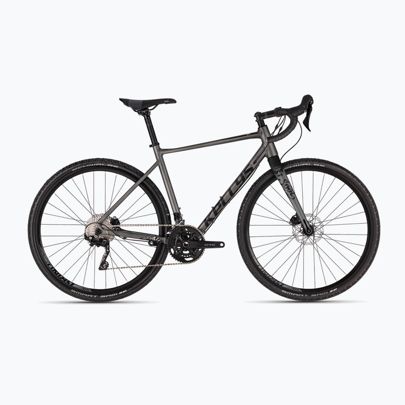 Kellys Soot 50 grey/black gravel bike