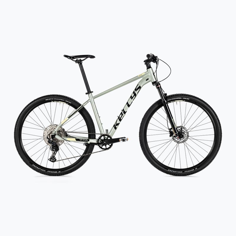 Kellys Spider 90 29" mountain bike grey/green