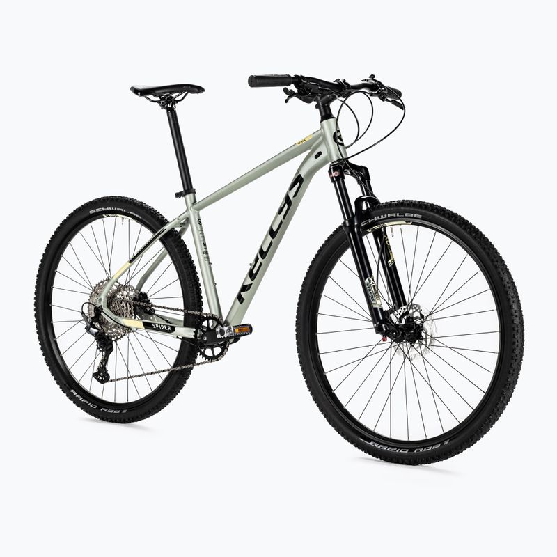 Kellys Spider 90 29" mountain bike grey/green 2