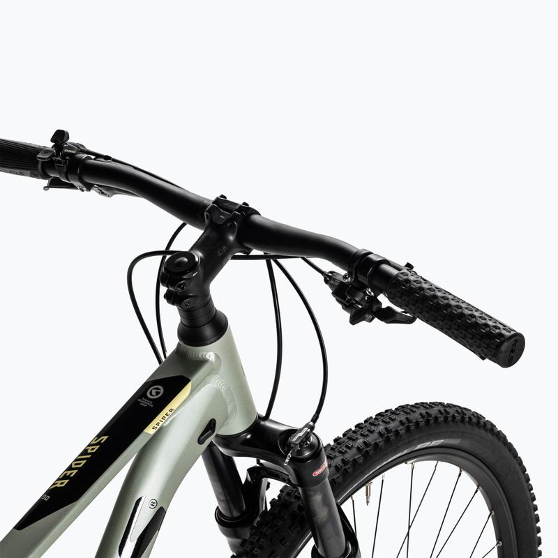 Kellys Spider 90 29" mountain bike grey/green 6