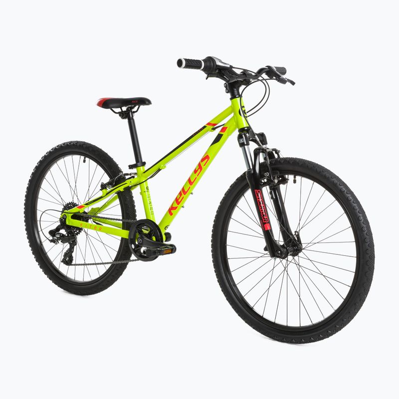 Kellys Kiter 50 children's bike 24" neon yellow 2
