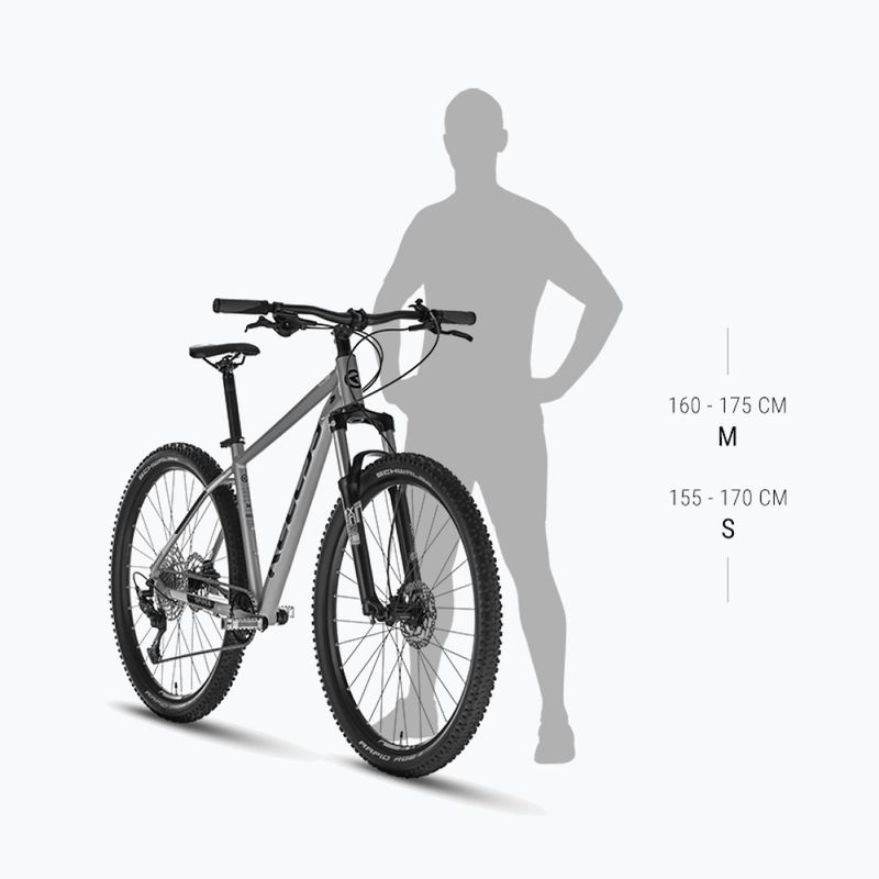 Kellys Spider X50 27.5" graphite grey mountain bike 3