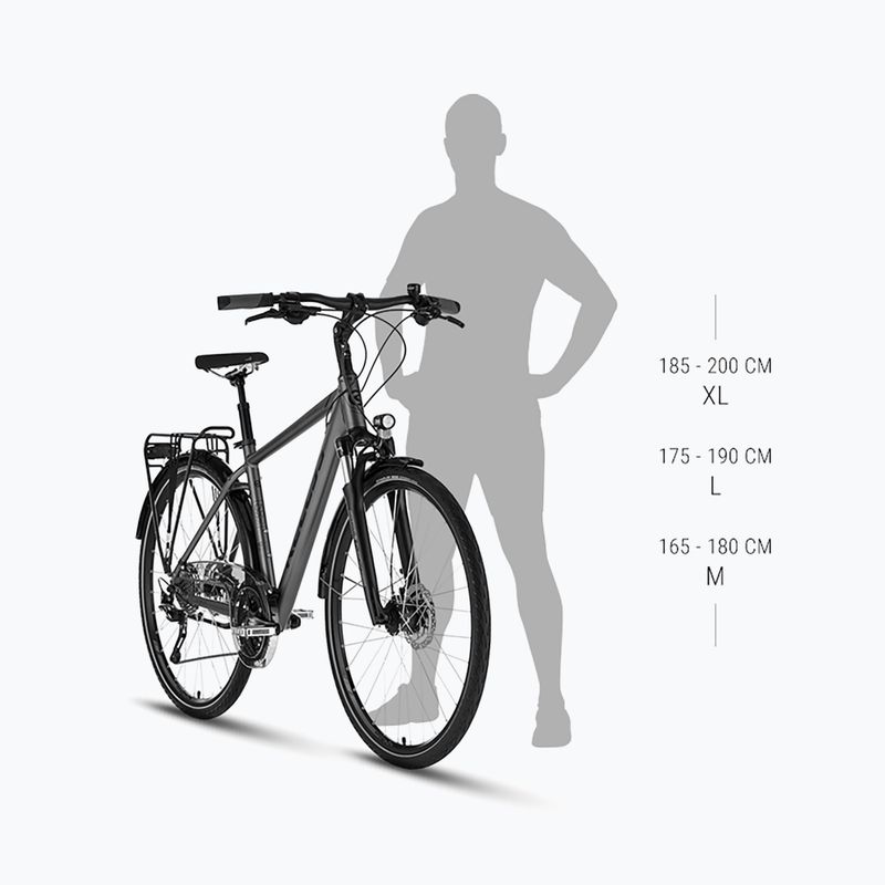 Kellys Carson 50 28" desert brown trekking bike 3