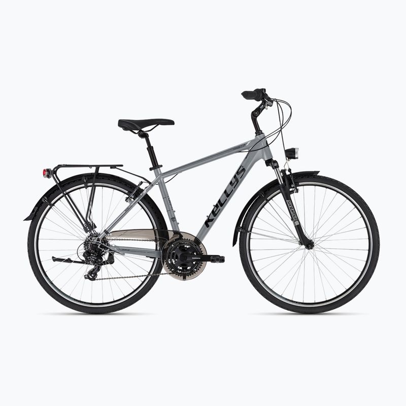 Kellys Carson 10 28" moonstone grey trekking bike