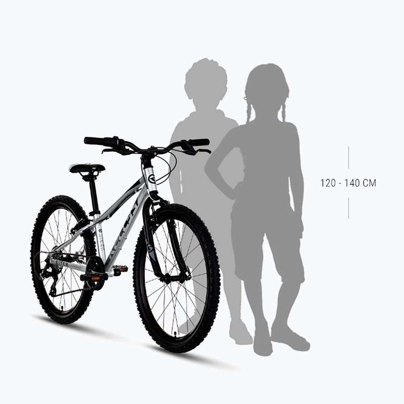 Children's bike Kellys Kiter 30 24" blue 3