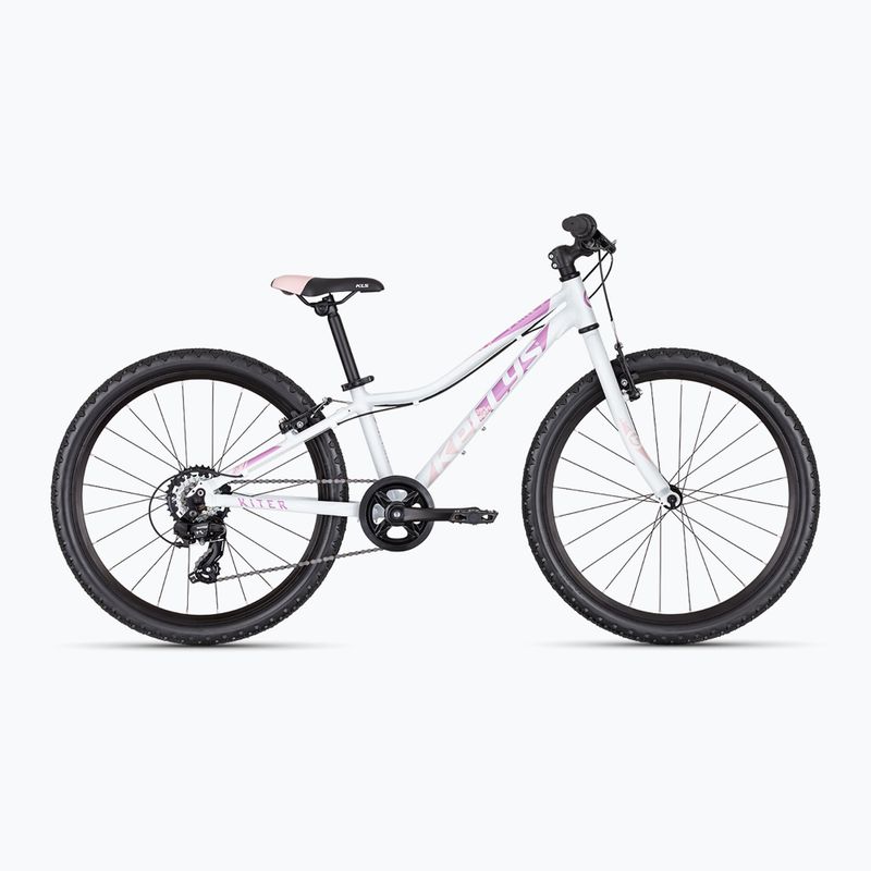 Children's bicycle Kellys Kiter 30 24" white