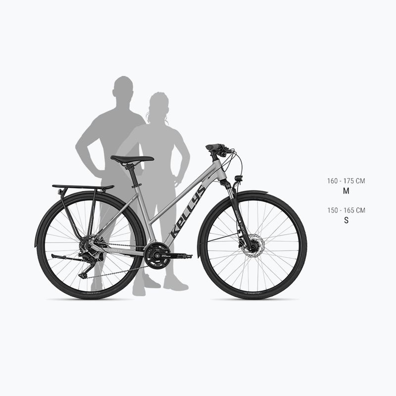 Trekking bike Kellys Cristy 10 28" mauve pearl 2