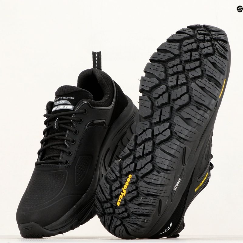 Men's trekking shoes SKECHERS Arch Fit Road Walker Recon black 18