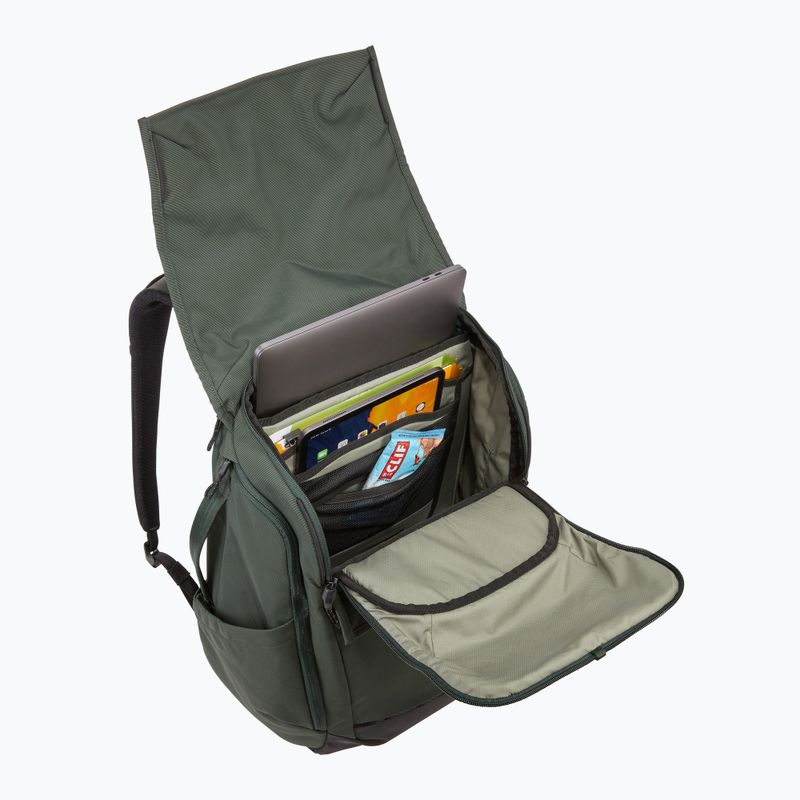 Thule Paramount 27 l racing green urban backpack 5