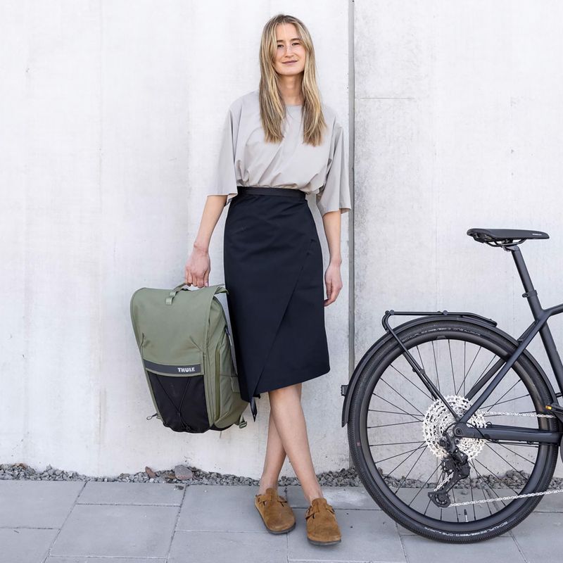 Thule Paramount 20 l soft green bicycle backpack 5