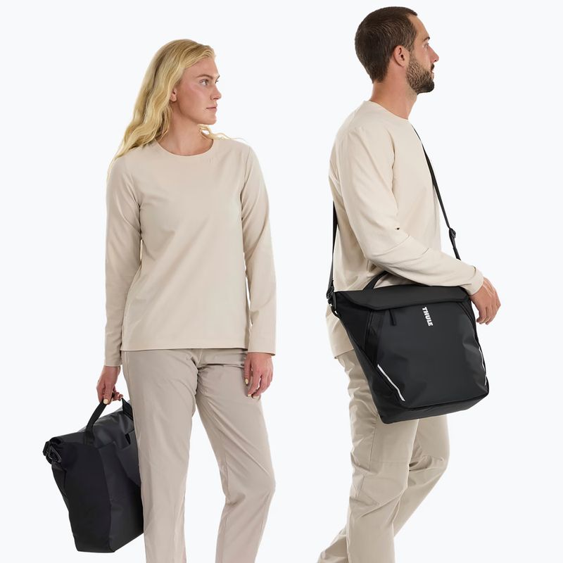 Bike trunk bag Thule Chasm Courier Inlock 22 l black 5