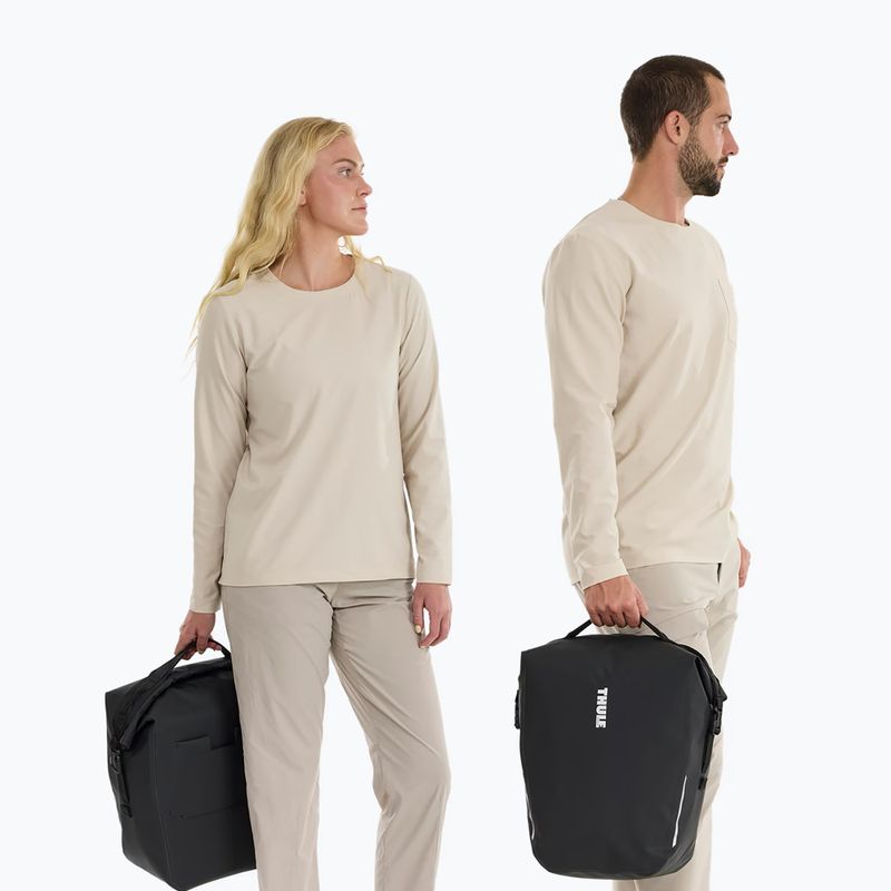 Bike pannier Thule Shield Pannier with InLock 22 l black 5