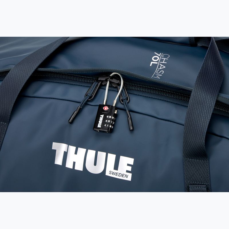 Travel bag Thule Chasm Duffel 70 l darkest blue 10