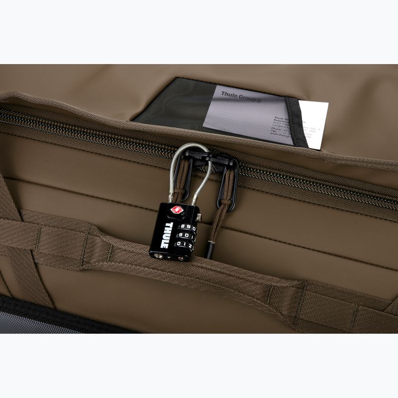 Travel bag Thule Chasm Recycled Rolling Duffel 110 l deep khaki 10