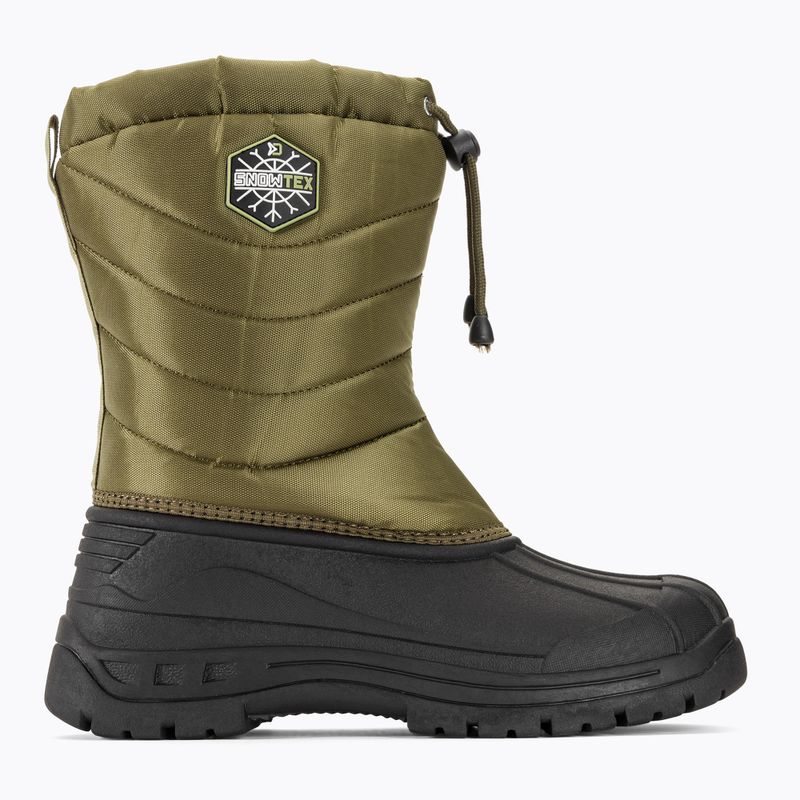 Delphin SnowTex green/black insulated wellingtons 2