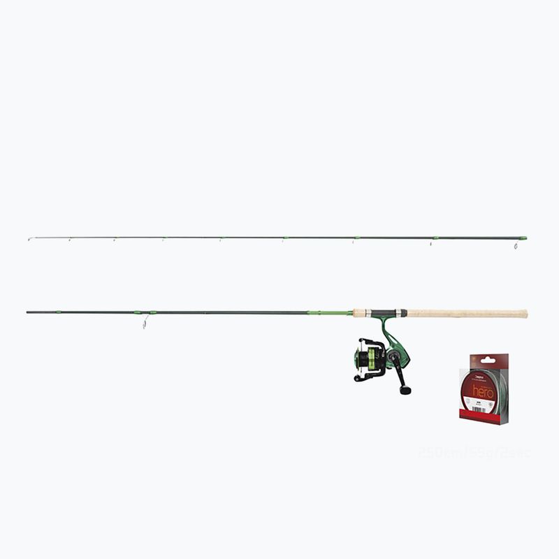 Delphin UniSpin spinning set rod + reel + line