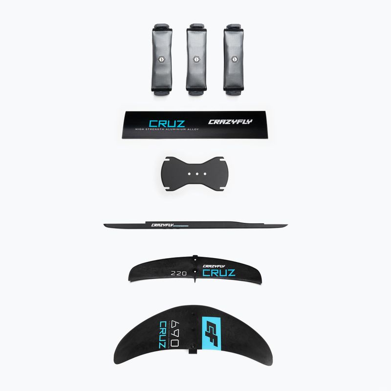 Kitesurfing board + hydrofoil CrazyFly Chill Cruz 690 blue T011-0008 9