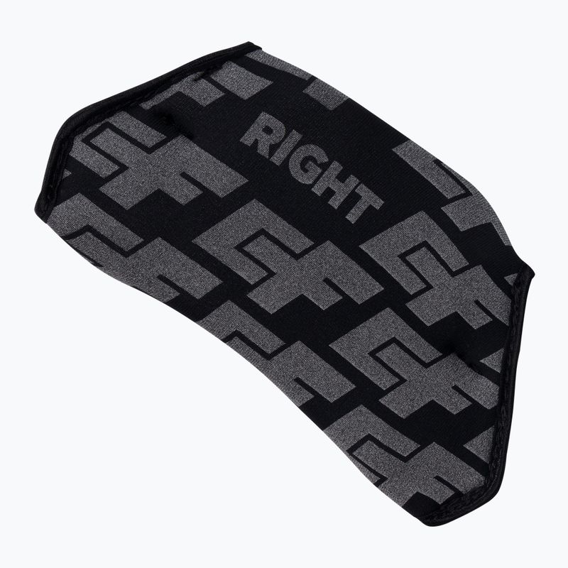 CrazyFly Hexa II Extreme kiteboard pads and straps black T016-0261 8