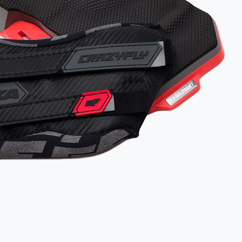 CrazyFly Hexa II Extreme kiteboard pads and straps black T016-0261 9