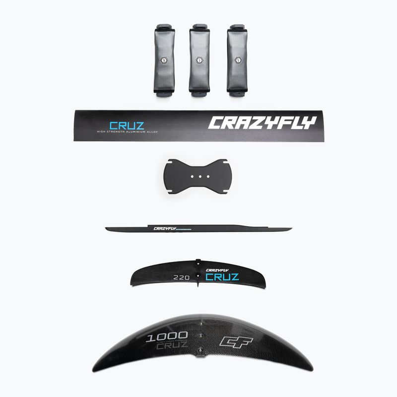 Kitesurfing board + hydrofoil CrazyFly Chill Cruz 1000 blue T011-0011 9