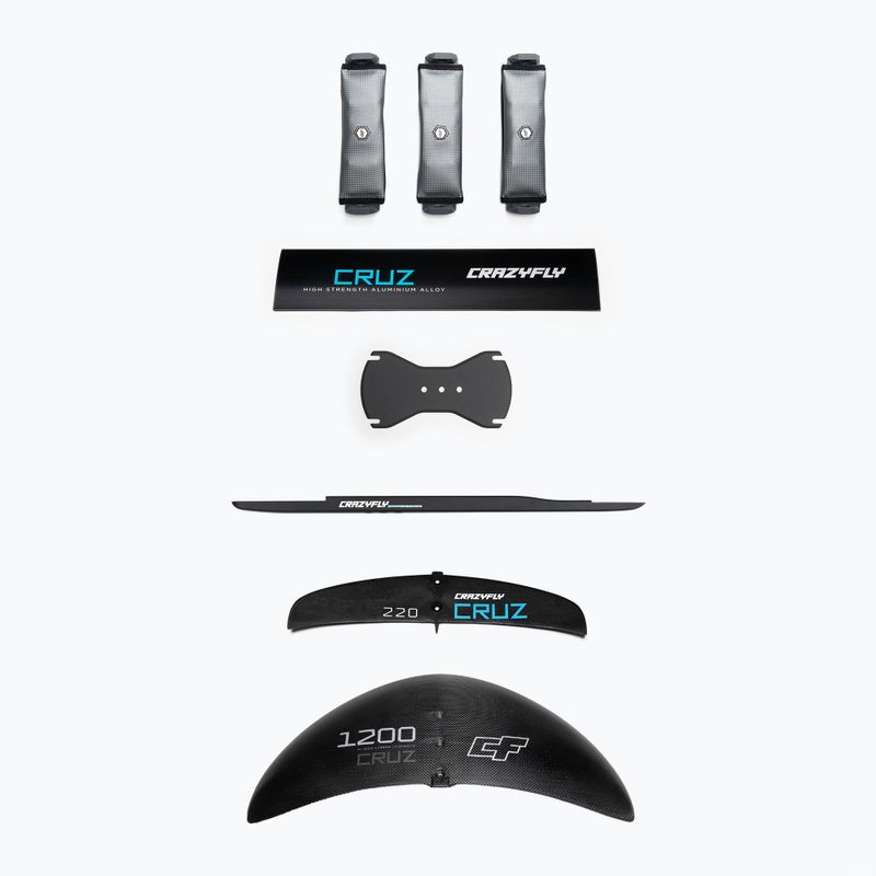 Kitesurfing board + hydrofoil CrazyFly Chill Cruz 1200 blue T011-0013 9