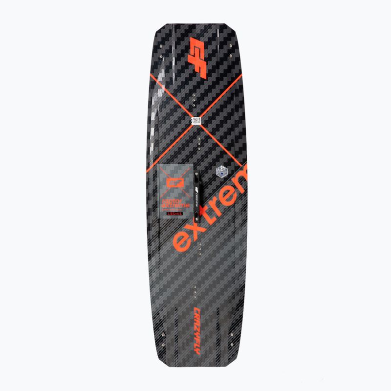 CrazyFly Raptor Extreme grey-red kiteboard T002-0299 2