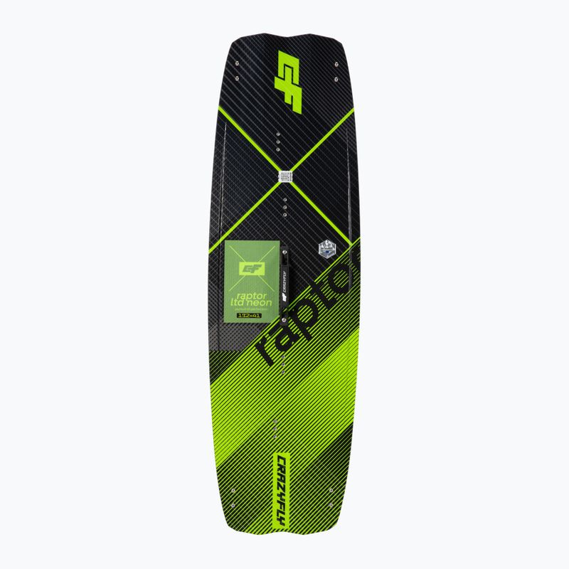 CrazyFly Raptor LTD Neon green kiteboard T002-0306 2